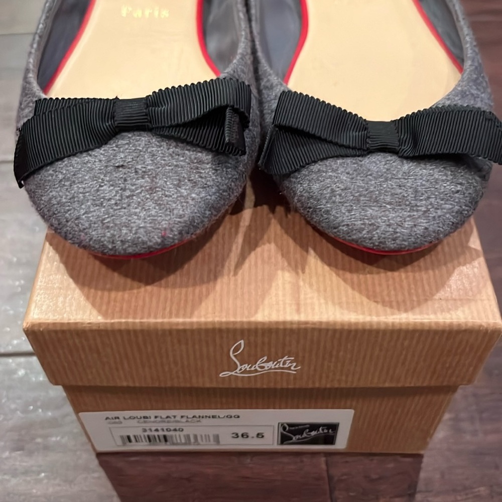 Christian Louboutin Air Loubi Flat Flannel